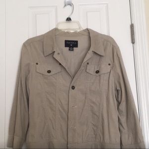 beige / cream jacket